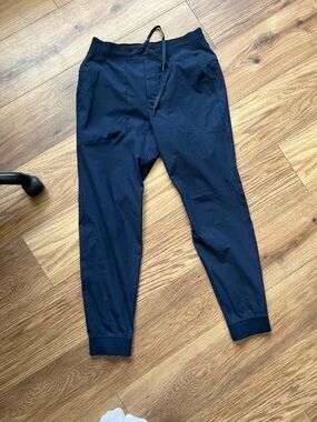 Lululemon Mens Navy Blue Athletic Joggers